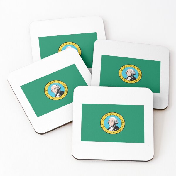 Item preview, Washington State Flag designed and sold by US States Merch.