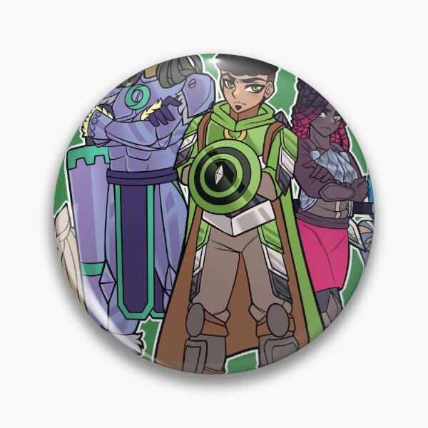 Item preview, The Shield Knight Hero's Party designed and sold by GrandVerseComic.