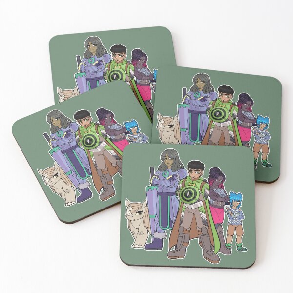 Item preview, The Shield Knight Hero's Party designed and sold by GrandVerseComic.
