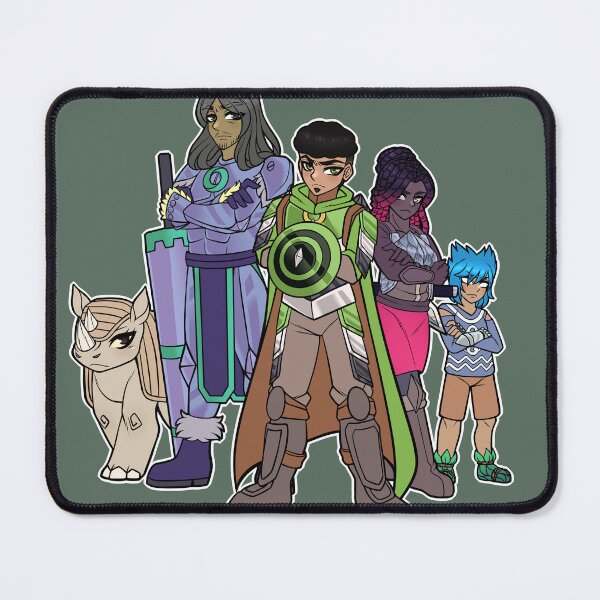 Item preview, The Shield Knight Hero's Party designed and sold by GrandVerseComic.