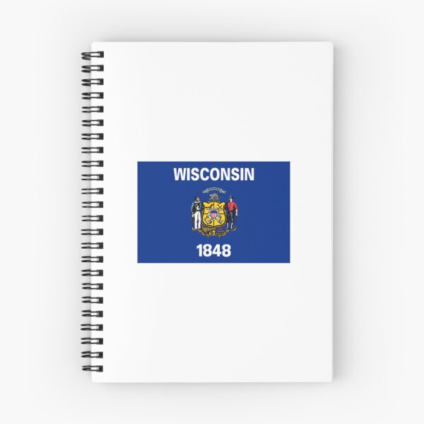 Item preview, Wisconsin State Flag designed and sold by US States Merch.
