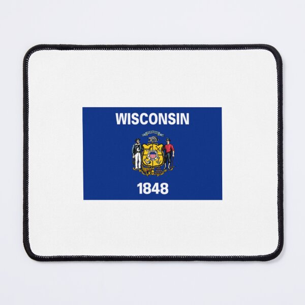 Item preview, Wisconsin State Flag designed and sold by US States Merch.