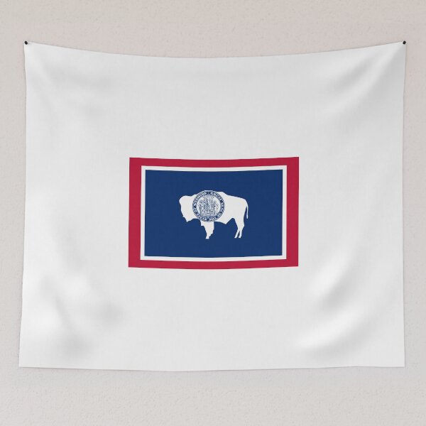 Item preview, Wyoming State Flag designed and sold by US States Merch.