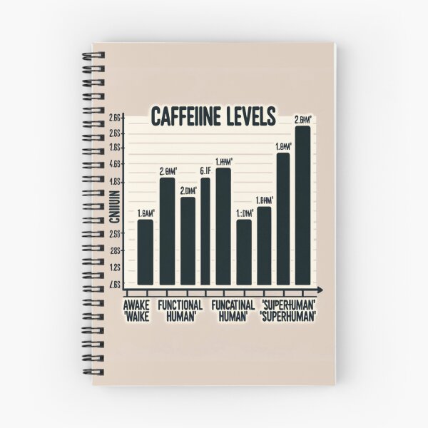 Item preview, Caffeine Levels designed and sold by Estamp-you.