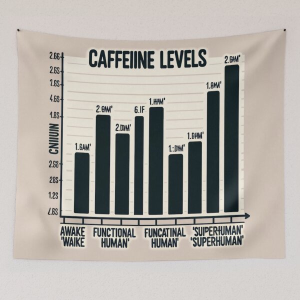 Item preview, Caffeine Levels designed and sold by Estamp-you.