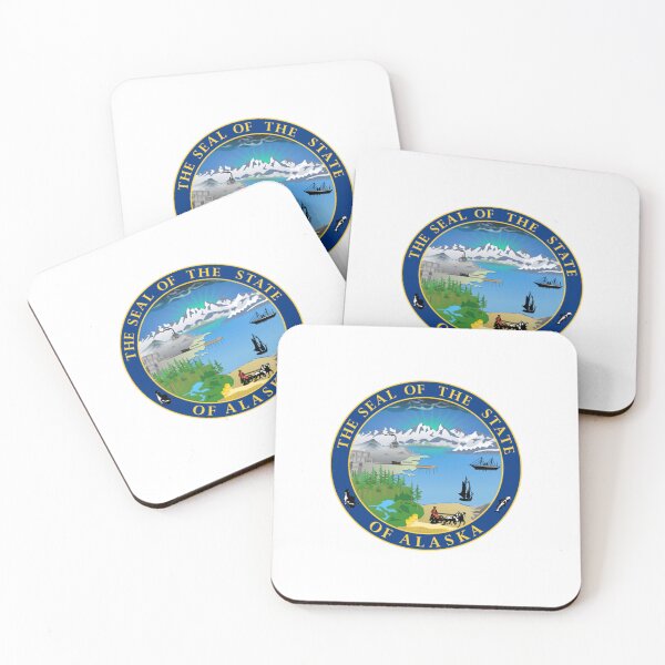 Item preview, Alaska State Seal designed and sold by US States Merch.
