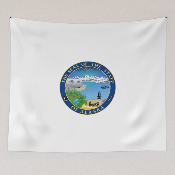 Item preview, Alaska State Seal designed and sold by US States Merch.