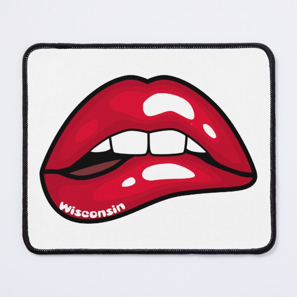 Item preview, University of Wisconsin Madison Lips designed and sold by kkosmicki.