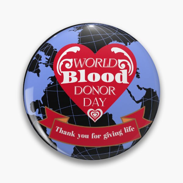 Item preview, World blood donor day designed and sold by lafranc.