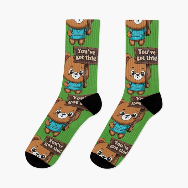 Item preview, You've got this motivational bear you got this designed and sold by Handstand365.