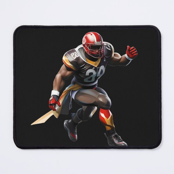 Item preview, Dynamic Football Player #22 | Vibrant Sports Art | Unique Athletic Design designed and sold by DesigneOnDemand.