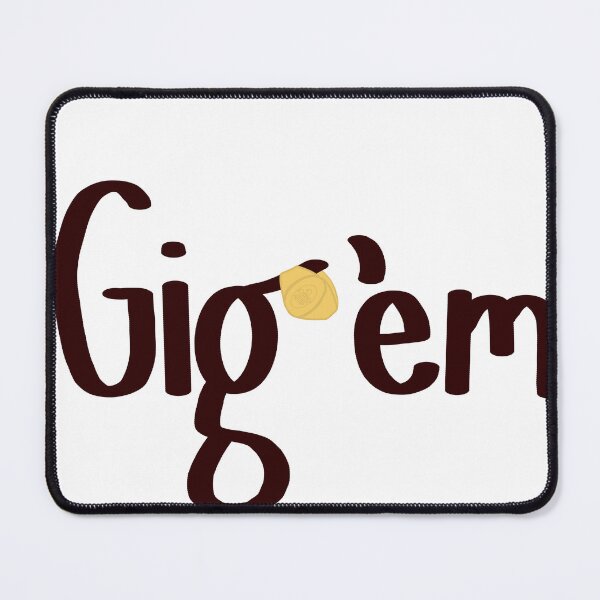 Item preview, Gig 'em designed and sold by Casey Barker.