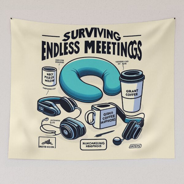 Item preview, Meeting Survival Kit designed and sold by Estamp-you.