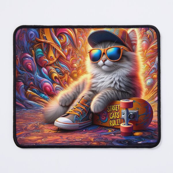 Item preview, Street Cats Rule designed and sold by The Digital Compass.