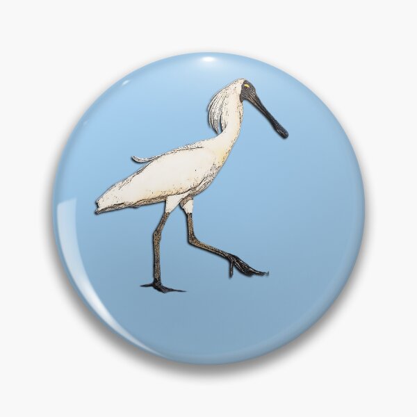 Item preview, Royal Black-billed Spoonbill Color Design  designed and sold by designsasstultd.