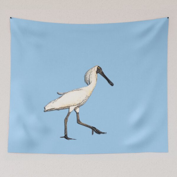 Item preview, Royal Black-billed Spoonbill Color Design  designed and sold by designsasstultd.