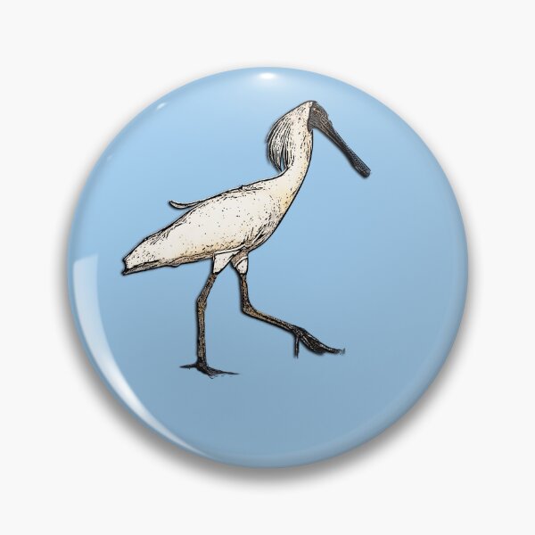 Item preview, Royal Black-billed Spoonbill Black Alternate Design  designed and sold by designsasstultd.