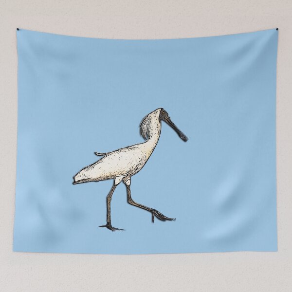 Item preview, Royal Black-billed Spoonbill Black Alternate Design  designed and sold by designsasstultd.