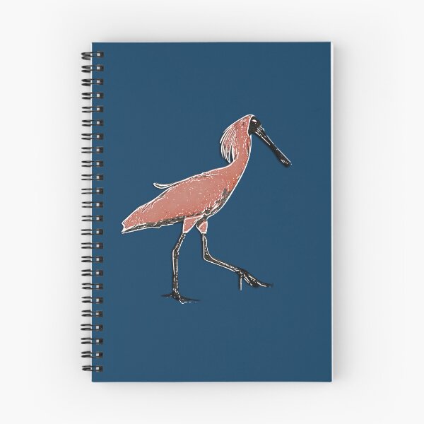 Item preview, Royal Black-billed Spoonbill White Alternate Design  designed and sold by designsasstultd.