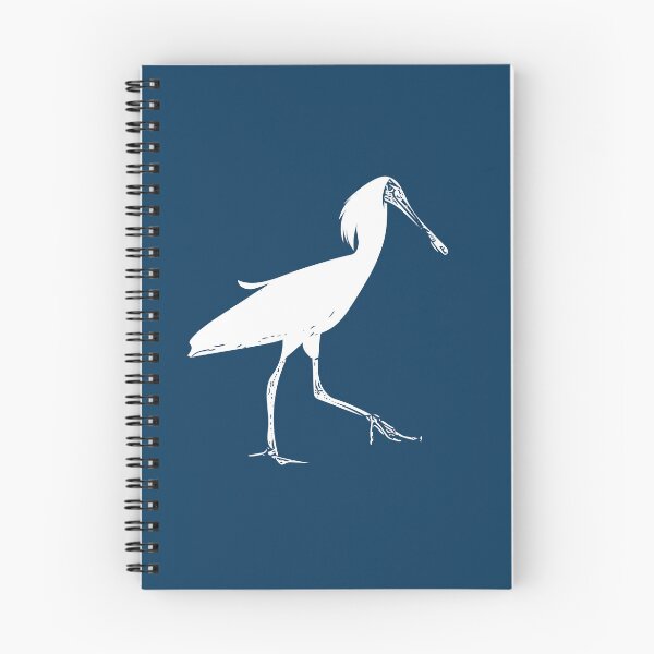 Item preview, Royal Black-billed Spoonbill White Design  designed and sold by designsasstultd.