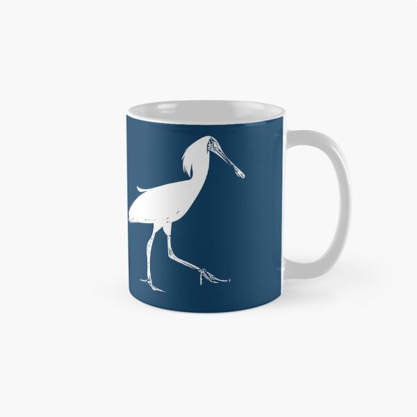 Item preview, Royal Black-billed Spoonbill White Design  designed and sold by designsasstultd.