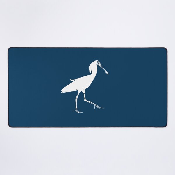 Item preview, Royal Black-billed Spoonbill White Design designed and sold by designsasstultd.