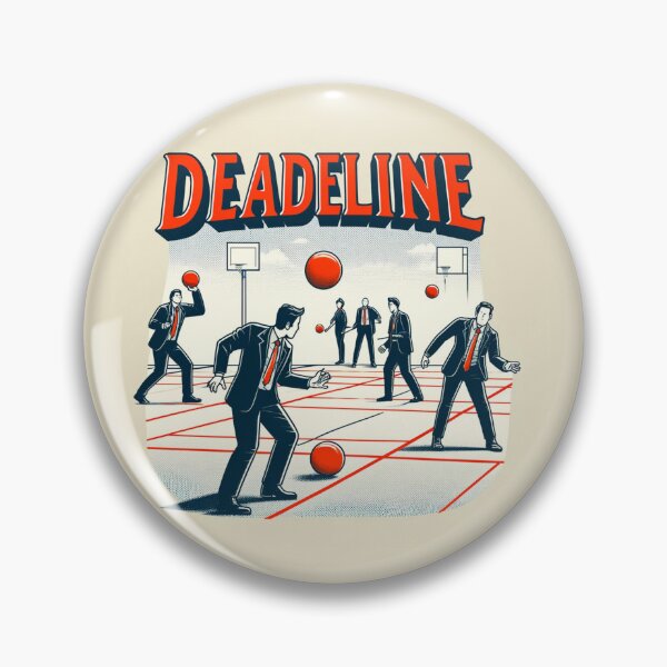 Item preview, Deadline Dodgeball designed and sold by Estamp-you.