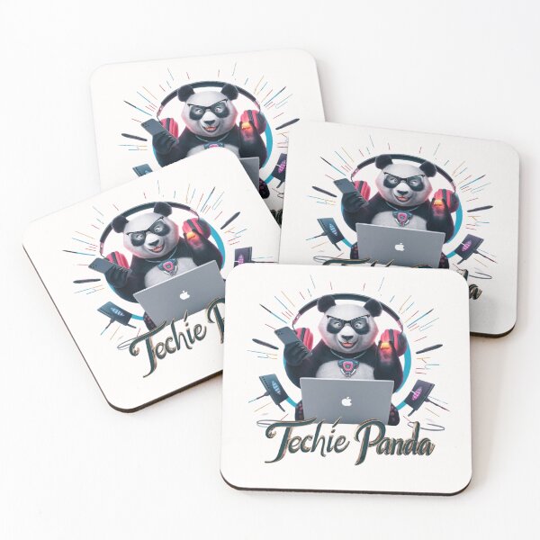 Item preview, Techie Panda designed and sold by deluxedigital1.