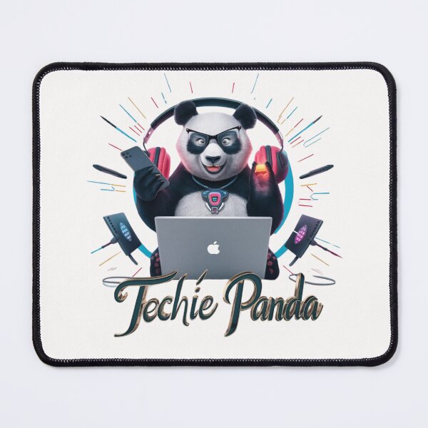 Item preview, Techie Panda designed and sold by deluxedigital1.