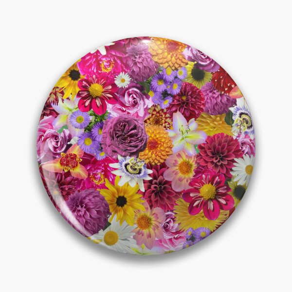 Item preview, Colorful Collage of Local Flowers (Photos) designed and sold by EdmondsLove.