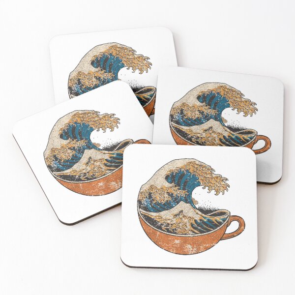 Item preview, The Great Wave of Coffee designed and sold by Pink Dreams.