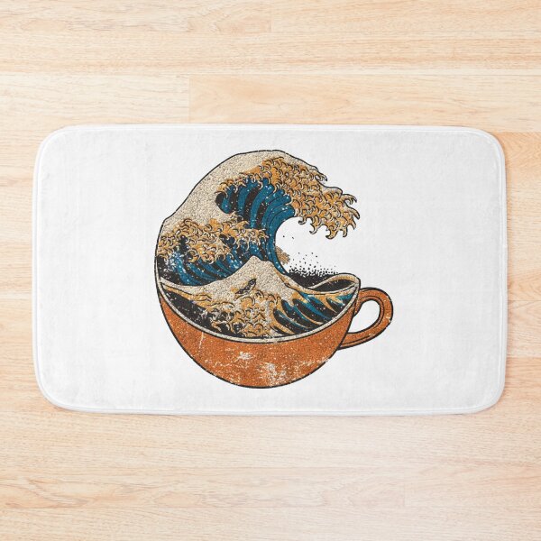 Item preview, The Great Wave of Coffee designed and sold by Pink Dreams.