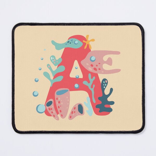 Item preview, A - Marine underwater letter designed and sold by Deepness2023.