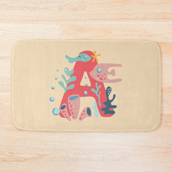Item preview, A - Marine underwater letter designed and sold by Deepness2023.