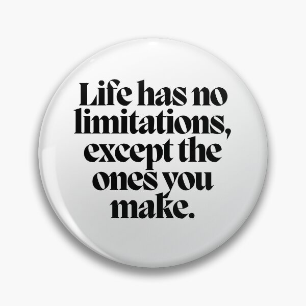 Item preview, Life has no limitations, except the ones you make.  designed and sold by CharmStudio.