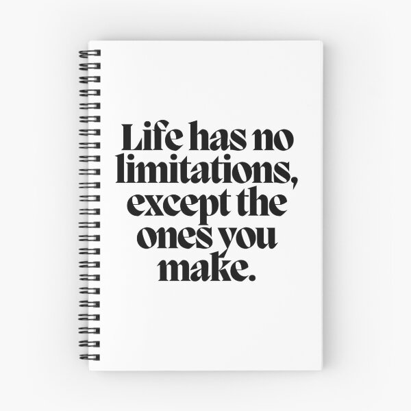 Item preview, Life has no limitations, except the ones you make.  designed and sold by CharmStudio.