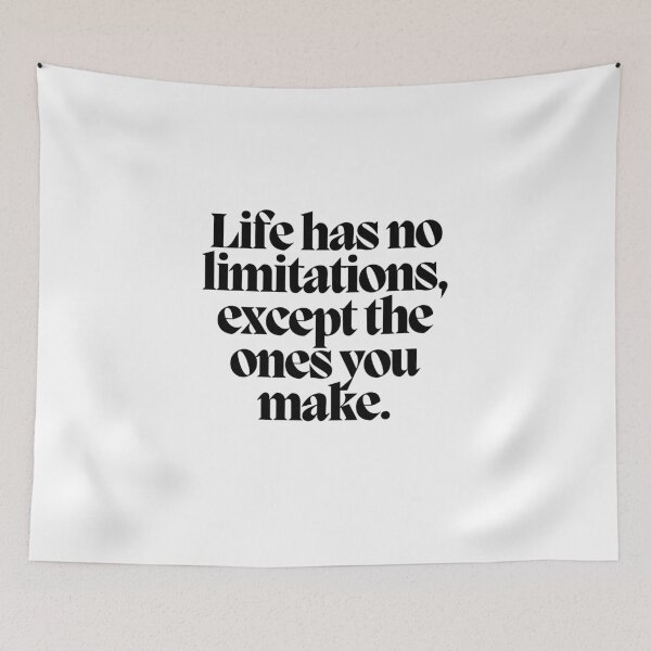 Item preview, Life has no limitations, except the ones you make.  designed and sold by CharmStudio.