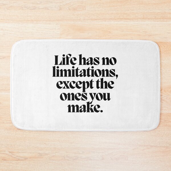 Item preview, Life has no limitations, except the ones you make.  designed and sold by CharmStudio.
