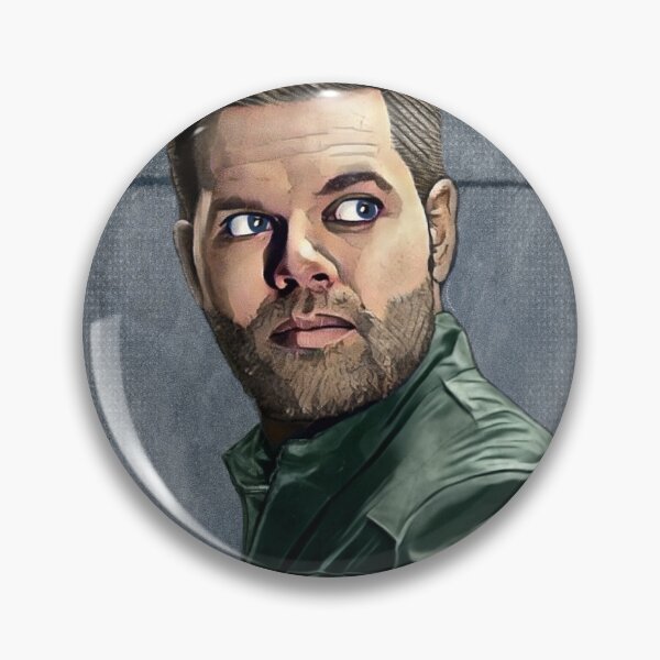 Item preview, Amos the Mechanic for Screaming Firehawks designed and sold by orionlodubyal.