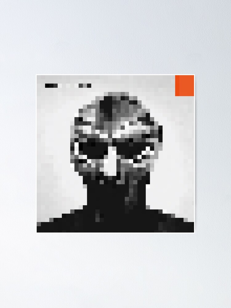 Madvillain - Madvillainy, Pixelart Album Cover