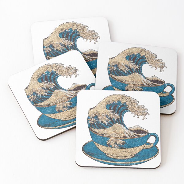 Item preview, The Great Wave of Coffee designed and sold by Pink Dreams.