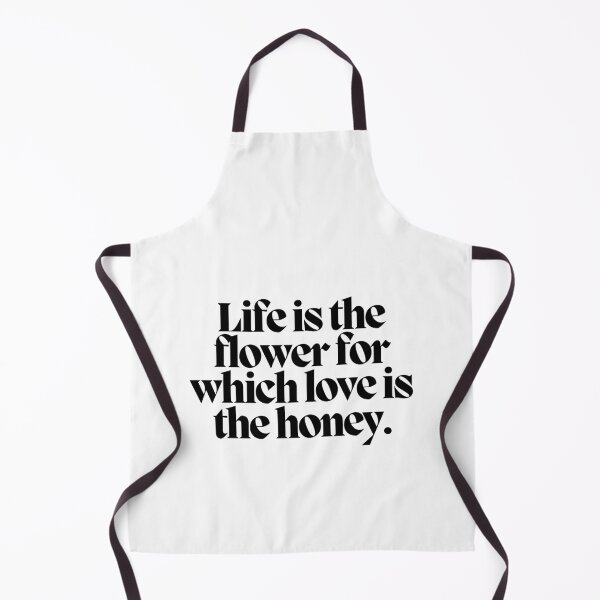 Item preview, Life is the flower for which love is the honey.  designed and sold by CharmStudio.