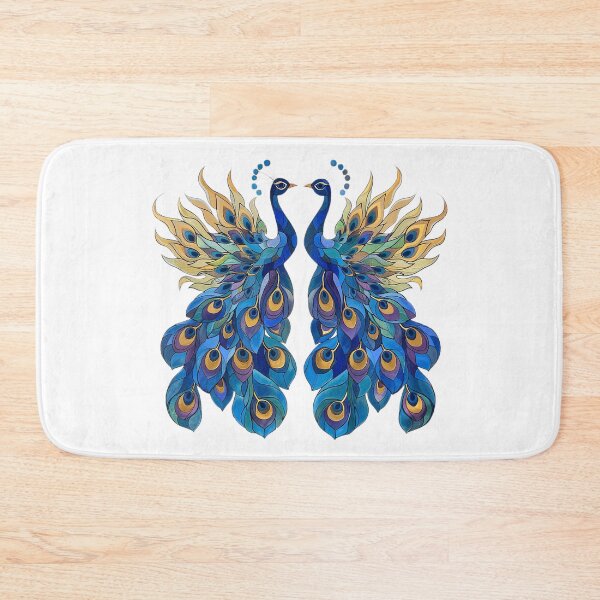 Item preview, Symmetric Peacocks  designed and sold by CoputerEasel.