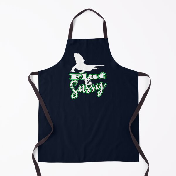 Item preview, Flat and Sassy - Funny Bearded Dragon designed and sold by YomeHayin.