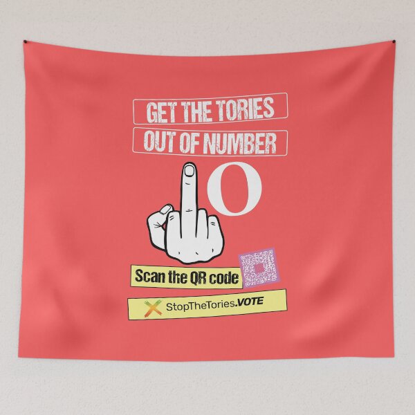 Item preview, Get the Tories out of number 10 designed and sold by StencilMyst ..
