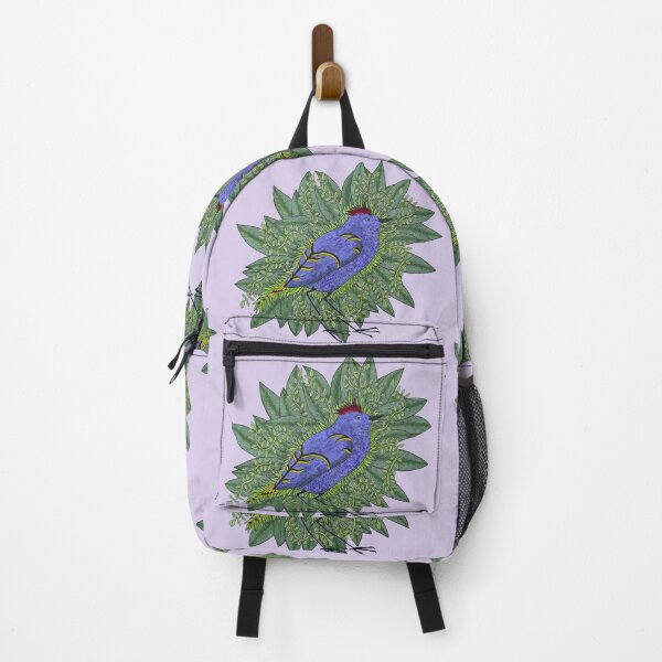 Item preview, Purple Kinglet Portrait designed and sold by KakiDimock.