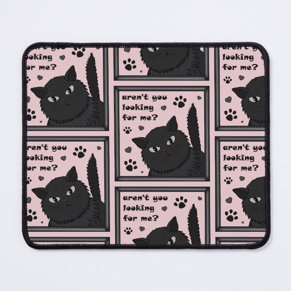 Item preview, Frame with a cat and the inscription "Aren't you looking for me?" designed and sold by Cherevan.
