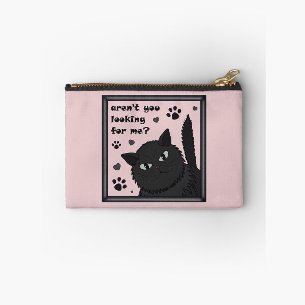 Item preview, Frame with a cat and the inscription "Aren't you looking for me?" designed and sold by Cherevan.