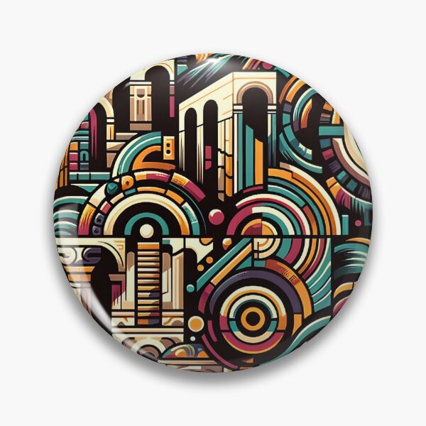Item preview, Abstract Cityscape designed and sold by MonolithicEarth.
