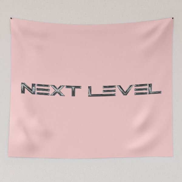 Item preview, Logotipo de aespa 'Siguiente nivel' designed and sold by mussicsthetic.
